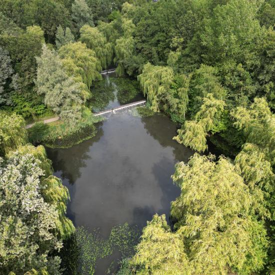 Vandhaverne dronefoto
